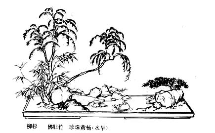 Chinese landscape on plate (29)